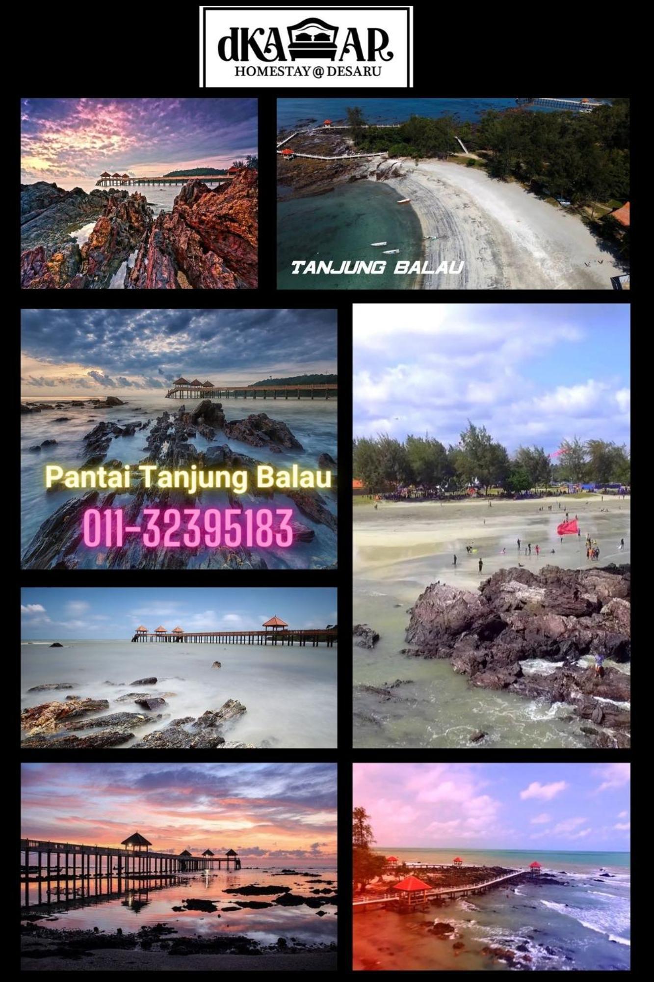 Dkamar Homestay At Desaru, Fully Aircond, Wifi, Coway, Street View 4 Min To Desaru Beach Kangkar Chemaran Exterior photo