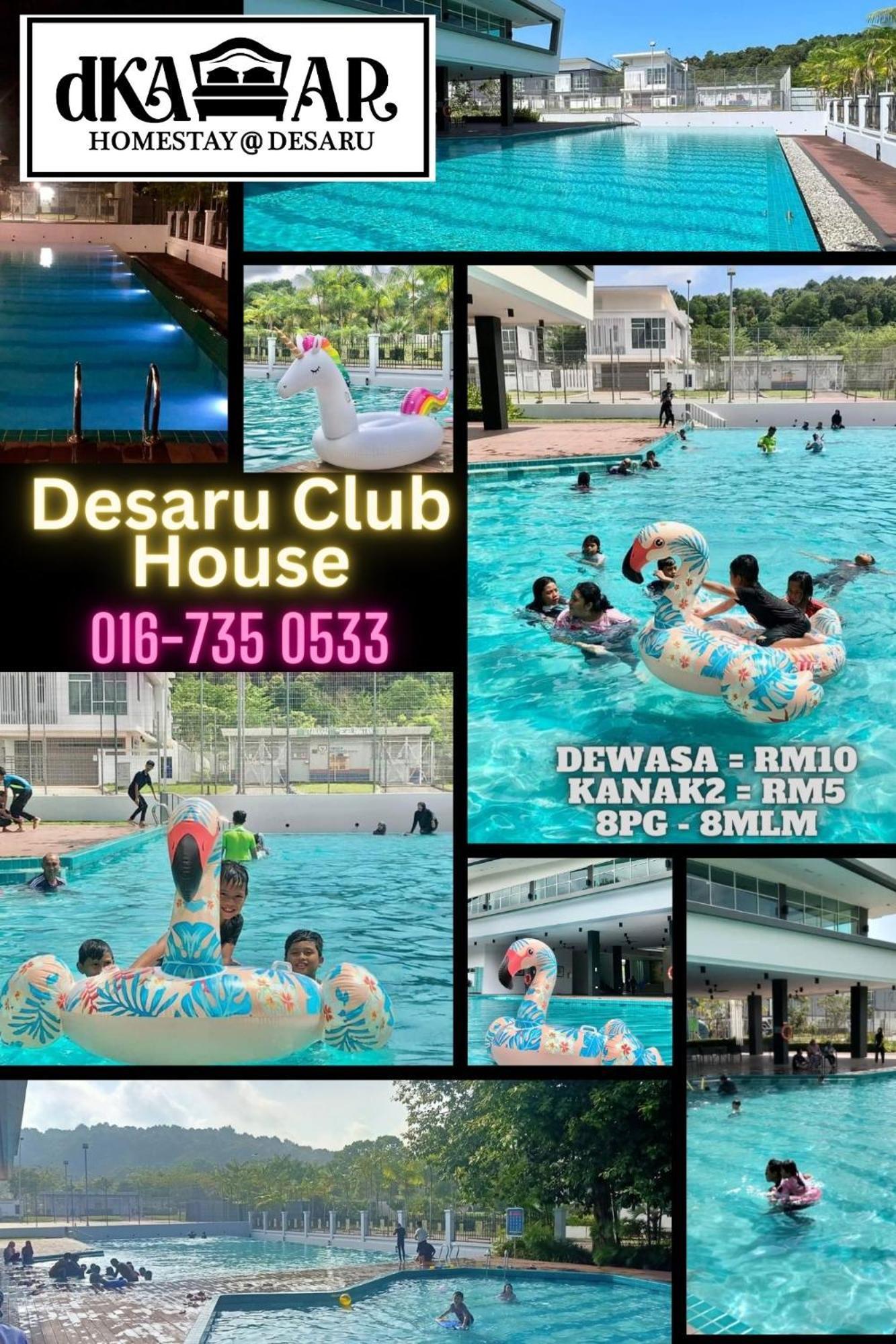 Dkamar Homestay At Desaru, Fully Aircond, Wifi, Coway, Street View 4 Min To Desaru Beach Kangkar Chemaran Exterior photo